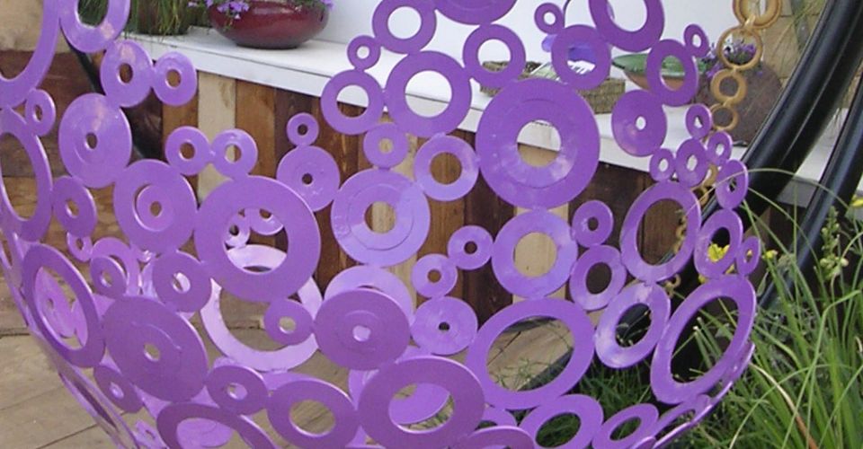 Purple Bubble Swing