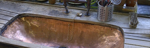 Gail?s Copper sink!